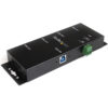 StarTech.com Hub Concentrador USB 3.0 de 4 Puertos - 5Gbps - Ladrón USB-A Industrial de Metal - de Montaje en Carril DIN, Pared o Escritorio - Hub de Expansión TAA StarTech.com Hub Concentrador USB 3.0 de 4 Puertos - 5Gbps - Ladrón USB-A Industrial de Metal - de Montaje en Carril DIN, Pared o Escritorio - Hub de Expansión TAA