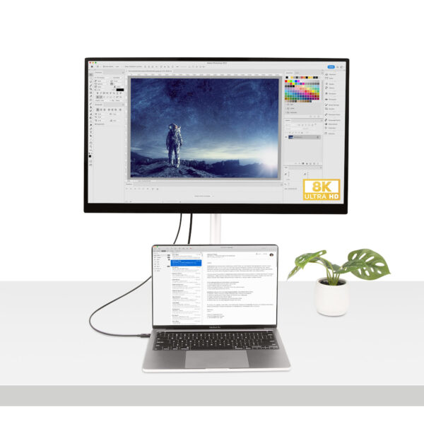 StarTech.com Cable de 1m Thunderbolt 4 - 40Gbps - PD 100W - Vídeo 4K/8K - Cable Thunderbolt 4 con Certificación Intel - Compatible con USB4/Thunderbolt 3/USB 3.2/USB Tipo C/DisplayPort StarTech.com Cable de 1m Thunderbolt 4 - 40Gbps - PD 100W - Vídeo 4K/8K - Cable Thunderbolt 4 con Certificación Intel - Compatible con USB4/Thunderbolt 3/USB 3.2/USB Tipo C/DisplayPort