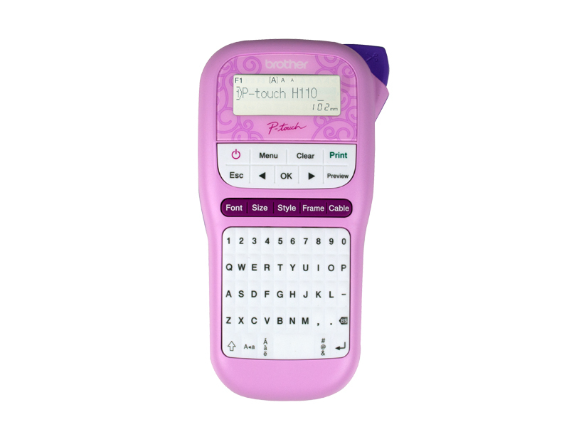 Brother PT-H110 impresora de etiquetas Transferencia térmica 180 x 180 DPI 20 mm/s TZe QWERTY