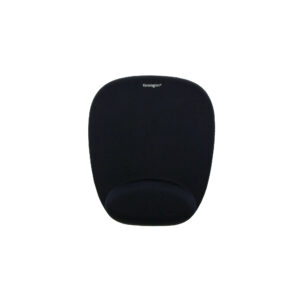 Kensington Reposamuñecas espuma ratón negro