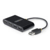 StarTech.com Hub USB 2.0 de 4 Puertos - Ladrón USB Alimentado por el Bus - 480Mbps - Hub Portátil Externo USB - Multiplicador USB - Protección de Sobrecorriente StarTech.com Hub USB 2.0 de 4 Puertos - Ladrón USB Alimentado por el Bus - 480Mbps - Hub Portátil Externo USB - Multiplicador USB - Protección de Sobrecorriente