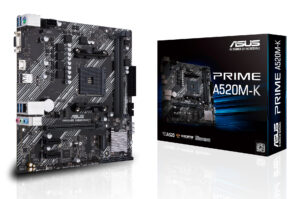 ASUS PRIME A520M-K AMD A520 Zócalo AM4 micro ATX ASUS PRIME A520M-K AMD A520 Zócalo AM4 micro ATX