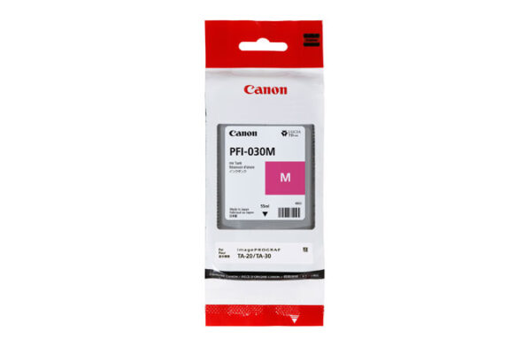 Canon PFI-030M cartucho de tinta 1 pieza(s) Original Magenta Canon PFI-030M cartucho de tinta 1 pieza(s) Original Magenta