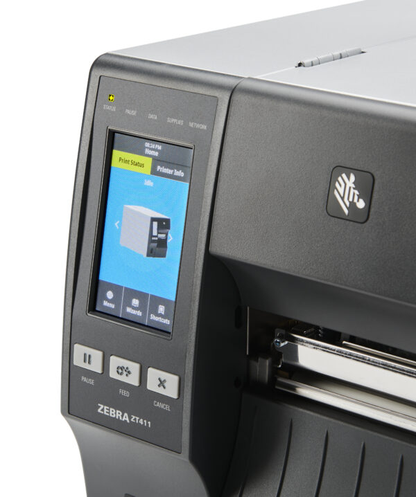 Zebra Impresora Industrial Térmica ZT411 4", 203 DPI, No Requiere Tinta, USB, Serial, Ethernet, Bluetooth, Pantalla Táctil LCD Color, 1 Año de Garantía, Transferencia Térmica Zebra Impresora Industrial Térmica ZT411 4", 203 DPI, No Requiere Tinta, USB, Serial, Ethernet, Bluetooth, Pantalla Táctil LCD Color, 1 Año de Garantía, Transferencia Térmica