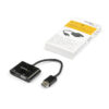 StarTech.com Adaptador DisplayPort a HDMI VGA - Dongle Convertidor DisplayPort 1.2 HBR2 a HDMI 2.0 (4K 60Hz) o VGA 1080p - Adaptador DP a Monitor HDMI o VGA - Adaptador de Vídeo Digital StarTech.com Adaptador DisplayPort a HDMI VGA - Dongle Convertidor DisplayPort 1.2 HBR2 a HDMI 2.0 (4K 60Hz) o VGA 1080p - Adaptador DP a Monitor HDMI o VGA - Adaptador de Vídeo Digital