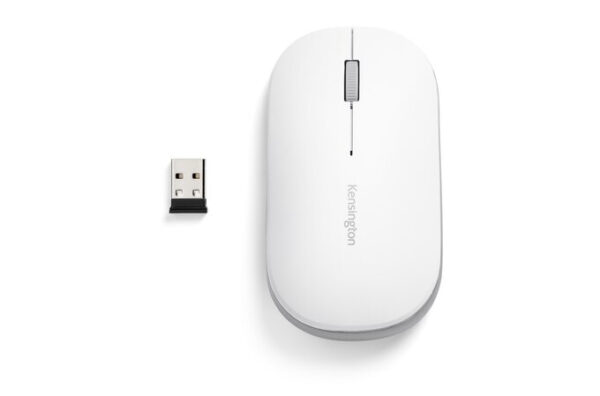 Kensington Ratón inalámbrico dual SureTrack™: blanco