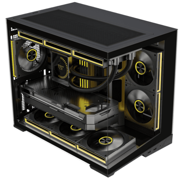 Esgaming Gabinete Gamer Zero Max 7 Fan ARGB