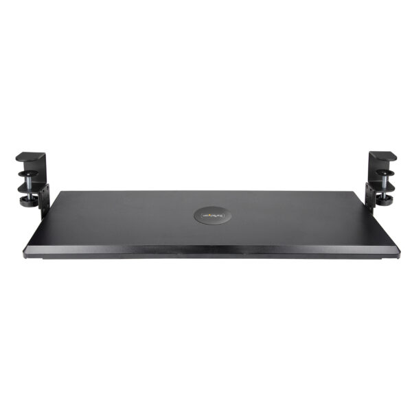 StarTech.com Bandeja Deslizante de Teclado para Debajo del Escritorio, Soporte de Mordaza, 2kg, Bandeja para Teclado, Soporte para Ratón, Ajuste de Altura (100, 120, or 140mm) StarTech.com Bandeja Deslizante de Teclado para Debajo del Escritorio, Soporte de Mordaza, 2kg, Bandeja para Teclado, Soporte para Ratón, Ajuste de Altura (100, 120, or 140mm)