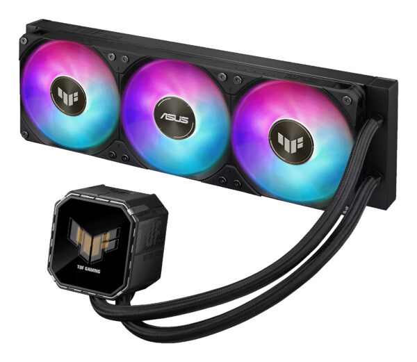 ASUS TUF Gaming LC III 360 ARGB LCD Procesador Kit de refrigeración líquida 12 cm Negro ASUS TUF Gaming LC III 360 ARGB LCD Procesador Kit de refrigeración líquida 12 cm Negro