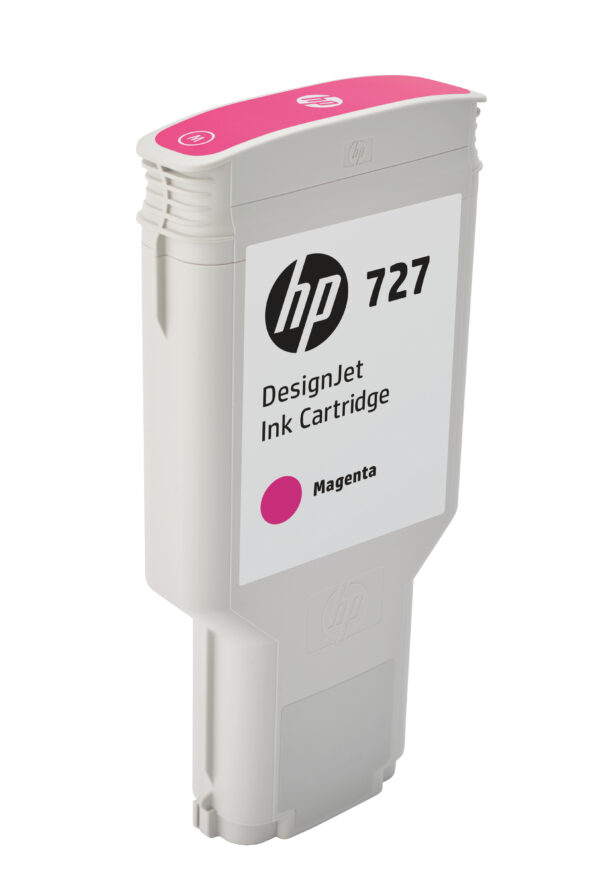 HP Cartucho de tinta DesignJet 727 magenta de 300 ml HP Cartucho de tinta DesignJet 727 magenta de 300 ml