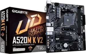 GIGABYTE A520M K V2 MATX