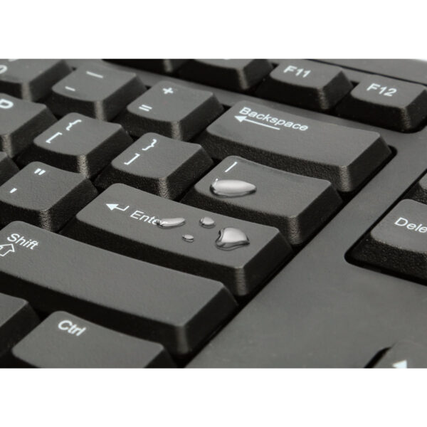 Kensington Teclado de tamaño completo con cable KB100 EQ