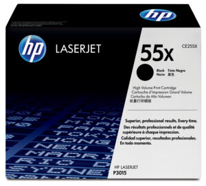 HP Cartucho de tinta original 55X de alta capacidad negro