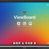 Viewsonic IFP6551 Display pizarra blanca interactiva 165,1 cm (65") 3840 x 2160 Pixeles Pantalla táctil Negro Viewsonic IFP6551 Display pizarra blanca interactiva 165,1 cm (65") 3840 x 2160 Pixeles Pantalla táctil Negro