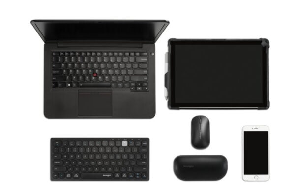 Kensington Teclado compacto multidispositivo con tecnología inalámbrica dual Kensington Teclado compacto multidispositivo con tecnología inalámbrica dual