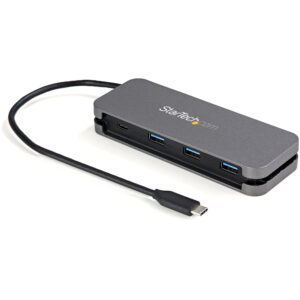 StarTech.com Hub USB C de 4 Puertos - 3 USB-A 1 USB-C - Ladrón USB 3.0 Tipo C (USB 3.2 Gen 1) - Alimentado por el Bus - Hub Adaptador Portátil USBC to USBA - Cable de 28,5cm y Gestión de Cableado StarTech.com Hub USB C de 4 Puertos - 3 USB-A 1 USB-C - Ladrón USB 3.0 Tipo C (USB 3.2 Gen 1) - Alimentado por el Bus - Hub Adaptador Portátil USBC to USBA - Cable de 28,5cm y Gestión de Cableado