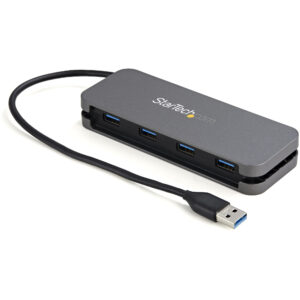 StarTech.com Hub USB 3.0 de 4 Puertos USB-A - Ladrón USB 3.2 Gen 1 SuperSpeed de 5Gbps Portátil Tipo A - Alimentado por el Bus USB - Concentrador USB para Ordenador de Sobremesa o Portátil StarTech.com Hub USB 3.0 de 4 Puertos USB-A - Ladrón USB 3.2 Gen 1 SuperSpeed de 5Gbps Portátil Tipo A - Alimentado por el Bus USB - Concentrador USB para Ordenador de Sobremesa o Portátil