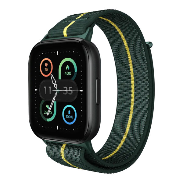 Motorola moto watch fit 4,83 cm (1.9") OLED 44.5 mm Digital Pantalla táctil Verde, Gris GPS (satélite)