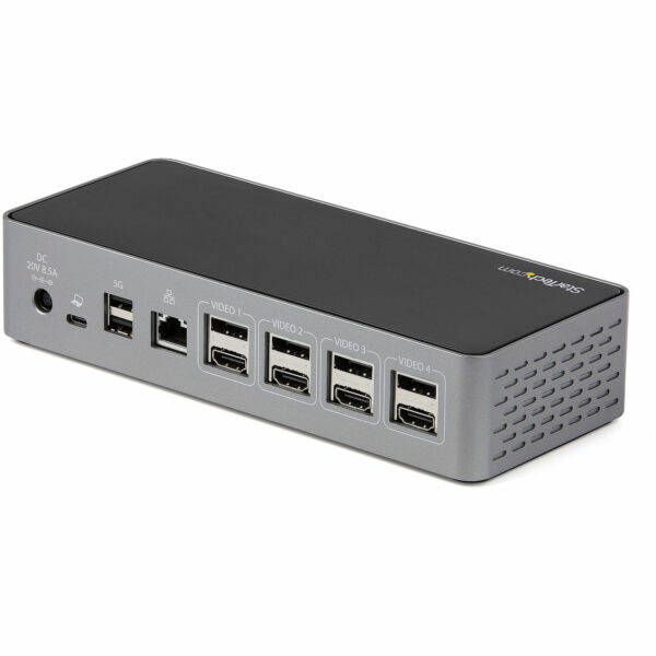 StarTech.com DK31C4DPPD base para portátil y replicador de puertos Alámbrico USB 3.2 Gen 2 (3.1 Gen 2) Type-C Negro, Gris StarTech.com DK31C4DPPD base para portátil y replicador de puertos Alámbrico USB 3.2 Gen 2 (3.1 Gen 2) Type-C Negro, Gris