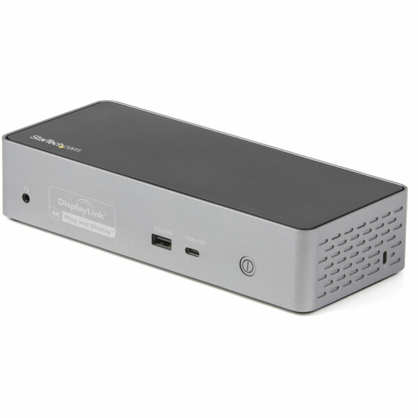 StarTech.com DK31C4DPPD base para portátil y replicador de puertos Alámbrico USB 3.2 Gen 2 (3.1 Gen 2) Type-C Negro, Gris StarTech.com DK31C4DPPD base para portátil y replicador de puertos Alámbrico USB 3.2 Gen 2 (3.1 Gen 2) Type-C Negro, Gris