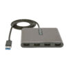 StarTech.com Adaptador USB 3.0 a 4 Puertos HDMI - Tarjeta Gráfica y de Vídeo Externa - Dongle Llave USB-A a 4x HDMI - 1080p a 60Hz - Conversor Multimonitor USB a HDMI - Solo para Windows StarTech.com Adaptador USB 3.0 a 4 Puertos HDMI - Tarjeta Gráfica y de Vídeo Externa - Dongle Llave USB-A a 4x HDMI - 1080p a 60Hz - Conversor Multimonitor USB a HDMI - Solo para Windows