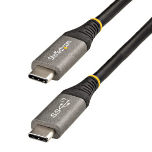 StarTech.com Cable de 1m USB-C de 10Gbps - Cable USB Tipo C Certificado por USB-IF - Cable USB TipoC USB 3.2 Gen 2 - Con Carga por Entrega de Alimentación PD de 100W (5A), Modo Alt de DP StarTech.com Cable de 1m USB-C de 10Gbps - Cable USB Tipo C Certificado por USB-IF - Cable USB TipoC USB 3.2 Gen 2 - Con Carga por Entrega de Alimentación PD de 100W (5A), Modo Alt de DP