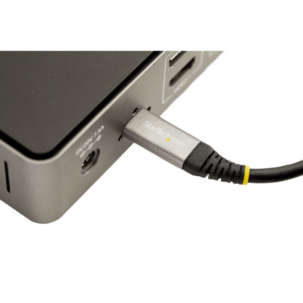 StarTech.com Cable de 1m USB-C de 10Gbps - Cable USB Tipo C Certificado por USB-IF - Cable USB TipoC USB 3.2 Gen 2 - Con Carga por Entrega de Alimentación PD de 100W (5A), Modo Alt de DP StarTech.com Cable de 1m USB-C de 10Gbps - Cable USB Tipo C Certificado por USB-IF - Cable USB TipoC USB 3.2 Gen 2 - Con Carga por Entrega de Alimentación PD de 100W (5A), Modo Alt de DP
