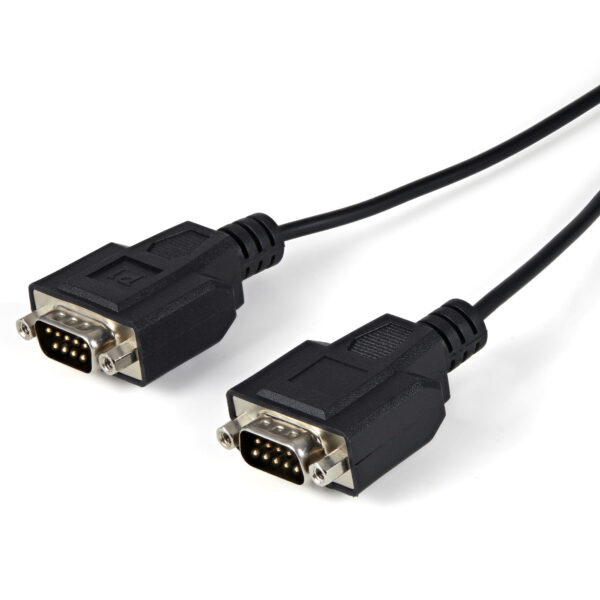 StarTech.com Cable 1,8m USB a 2 Puertos Serie Serial RS232 DB9 Retención del Puerto de Asignación COM