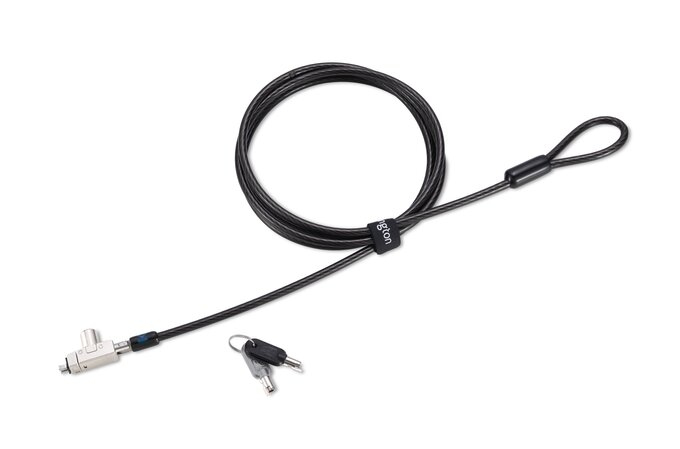 Kensington Slim N17 2.0 cable antirrobo Plata 1,8 m