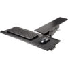 StarTech.com Bandeja para Teclado y Ratón para Debajo del Escritorio - de 30cm x 78cm - de Altura Ajustable - Soporte Ergonómico para Teclado y Mouse con Soporte para las Muñecas - Giro e Inclinación