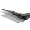 StarTech.com Bandeja para Teclado y Ratón para Debajo del Escritorio - de 30cm x 78cm - de Altura Ajustable - Soporte Ergonómico para Teclado y Mouse con Soporte para las Muñecas - Giro e Inclinación