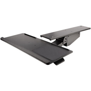 StarTech.com Bandeja para Teclado y Ratón para Debajo del Escritorio - de 30cm x 78cm - de Altura Ajustable - Soporte Ergonómico para Teclado y Mouse con Soporte para las Muñecas - Giro e Inclinación StarTech.com Bandeja para Teclado y Ratón para Debajo del Escritorio - de 30cm x 78cm - de Altura Ajustable - Soporte Ergonómico para Teclado y Mouse con Soporte para las Muñecas - Giro e Inclinación