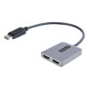 StarTech.com Hub Concentrador MST DisplayPort a 2 Puertos HDMI - HDMI Doble de 4K a 60Hz - Adaptador Multimonitor DisplayPort con Cable de 30cm - Ladrón MST DP 1.4 DSC HBR3 - Divisor StarTech.com Hub Concentrador MST DisplayPort a 2 Puertos HDMI - HDMI Doble de 4K a 60Hz - Adaptador Multimonitor DisplayPort con Cable de 30cm - Ladrón MST DP 1.4 DSC HBR3 - Divisor