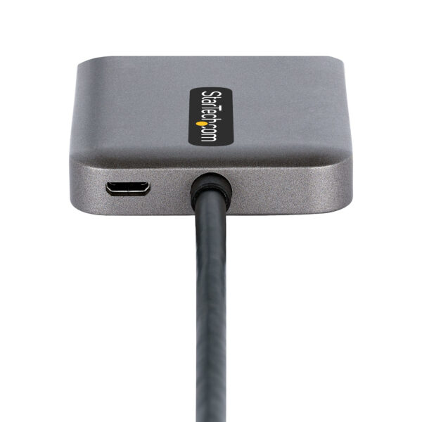 StarTech.com Hub Concentrador MST DisplayPort a 2 Puertos HDMI - HDMI Doble de 4K a 60Hz - Adaptador Multimonitor DisplayPort con Cable de 30cm - Ladrón MST DP 1.4 DSC HBR3 - Divisor StarTech.com Hub Concentrador MST DisplayPort a 2 Puertos HDMI - HDMI Doble de 4K a 60Hz - Adaptador Multimonitor DisplayPort con Cable de 30cm - Ladrón MST DP 1.4 DSC HBR3 - Divisor