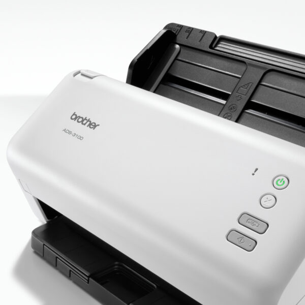 Brother ADS-3100 escaner 600 x 600 DPI A4 Negro, Blanco