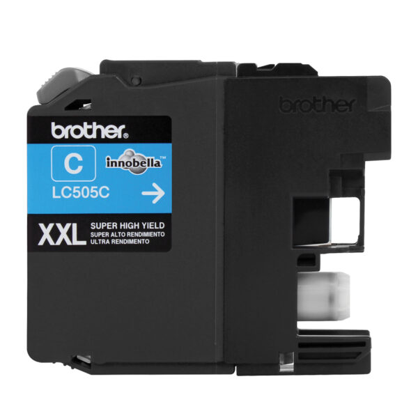 Brother LC505C cartucho de tinta 1 pieza(s) Original Alto rendimiento (XL) Cian