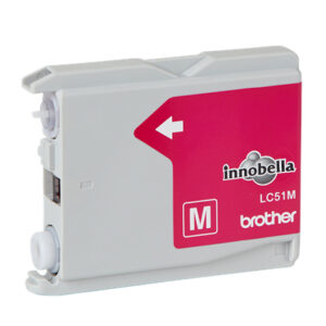 Brother LC51M cartucho de tinta 1 pieza(s) Original Rendimiento estándar Magenta