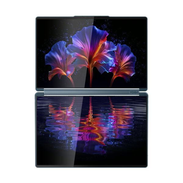Lenovo Yoga Book 9 14IAH10 Intel Core Ultra 9 285H Híbrido (2-en-1) 35,6 cm (14") Pantalla táctil 2.8K 32 GB LPDDR5x-SDRAM 1 TB SSD Wi-Fi 7 (802.11be) Windows 11 Home Español Verde azulado