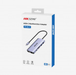 Hiksemi Docking Portable USB C HDMI/ VGA/ RJ45/ USB3.0 DS11