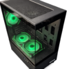 Esgaming Gabinete Gamer H60-BK 5 Fan ARGB