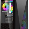 Esgaming Gabinete Gamer U09 4 Fan ARGB