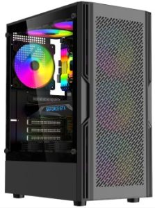 Esgaming Gabinete Gamer HA06 4 Fan ARGB