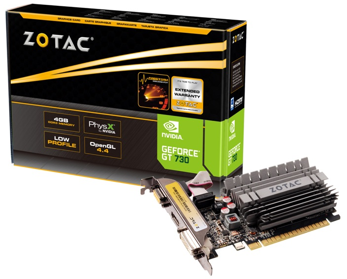 Zotac Gt 730 Zone Edition 4GB