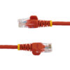 StarTech.com Cable de Red de 0,5m Rojo Cat5e Ethernet RJ45 sin Enganches StarTech.com Cable de Red de 0,5m Rojo Cat5e Ethernet RJ45 sin Enganches