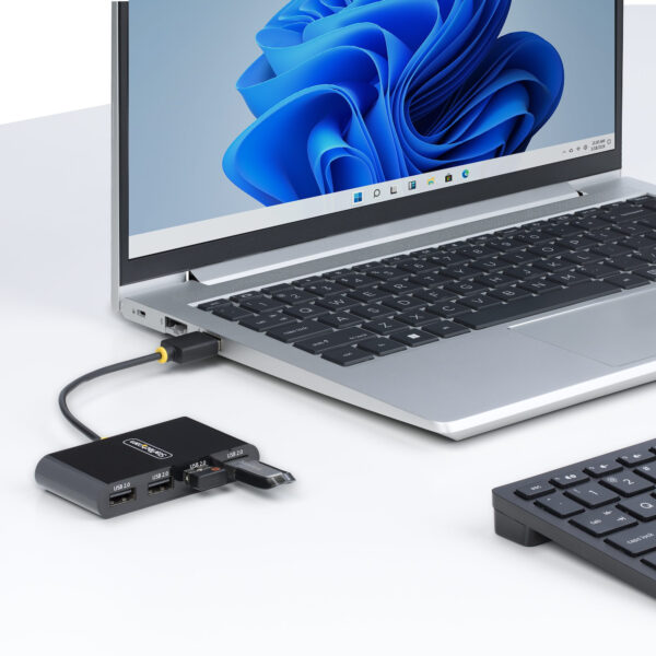 StarTech.com Hub USB 2.0 de 4 Puertos - Ladrón USB Alimentado por el Bus - 480Mbps - Hub Portátil Externo USB - Multiplicador USB - Protección de Sobrecorriente StarTech.com Hub USB 2.0 de 4 Puertos - Ladrón USB Alimentado por el Bus - 480Mbps - Hub Portátil Externo USB - Multiplicador USB - Protección de Sobrecorriente
