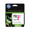 HP Paquete de 3 cartuchos de Tinta DesignJet 712 magenta de 29 ml