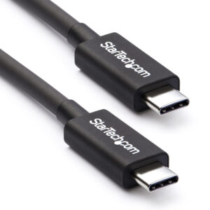 StarTech.com Cable Thunderbolt 3 Pasivo de 2m - 20Gbps - PD 100W - Vídeo 4K - Cable Thunderbolt - Certificado Thunderbolt - Compatible con USB4 / Modo Alt DP - Thunderbolt 4 - USB 3.2 - USB-C StarTech.com Cable Thunderbolt 3 Pasivo de 2m - 20Gbps - PD 100W - Vídeo 4K - Cable Thunderbolt - Certificado Thunderbolt - Compatible con USB4 / Modo Alt DP - Thunderbolt 4 - USB 3.2 - USB-C