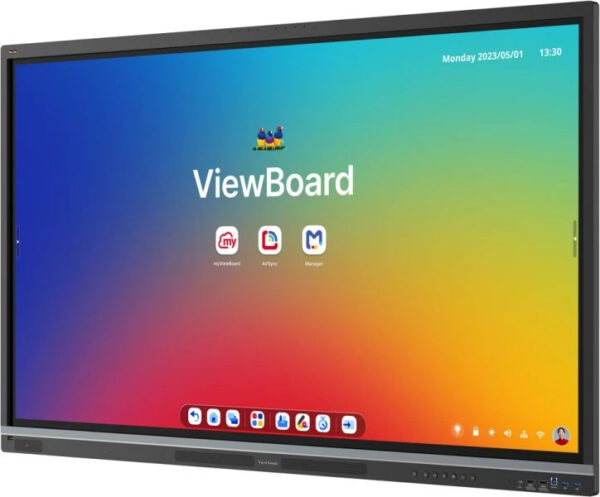 Viewsonic IFP6551 Display pizarra blanca interactiva 165,1 cm (65") 3840 x 2160 Pixeles Pantalla táctil Negro Viewsonic IFP6551 Display pizarra blanca interactiva 165,1 cm (65") 3840 x 2160 Pixeles Pantalla táctil Negro