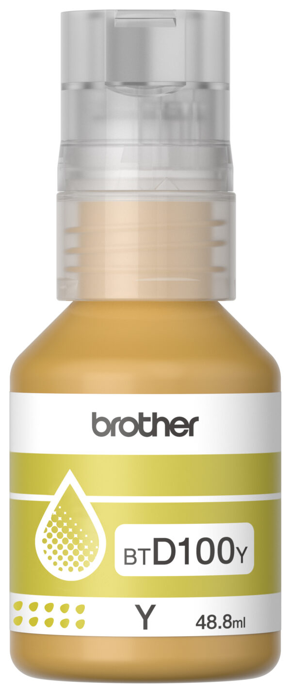 Brother BTD100Y recambio de tinta para impresora Original Brother BTD100Y recambio de tinta para impresora Original