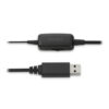 Kensington Auriculares mono USB-A clásicos con micrófono y control de volumen Kensington Auriculares mono USB-A clásicos con micrófono y control de volumen